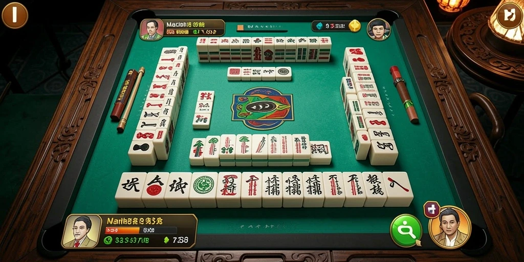 Tampilan gameplay Mahjong yang menarik di 93337.