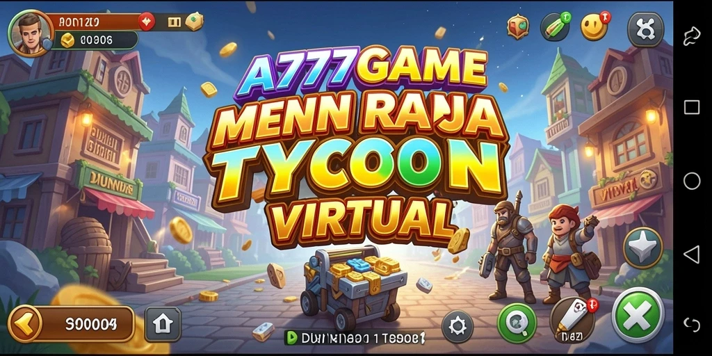 Screenshot A777GAME menunjukkan aksi gameplay Tycoon yang seru dan dinamis.
