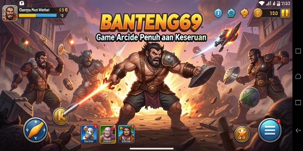 Screenshot gameplay BANTENG69 menunjukkan aksi seru dan grafis menarik.