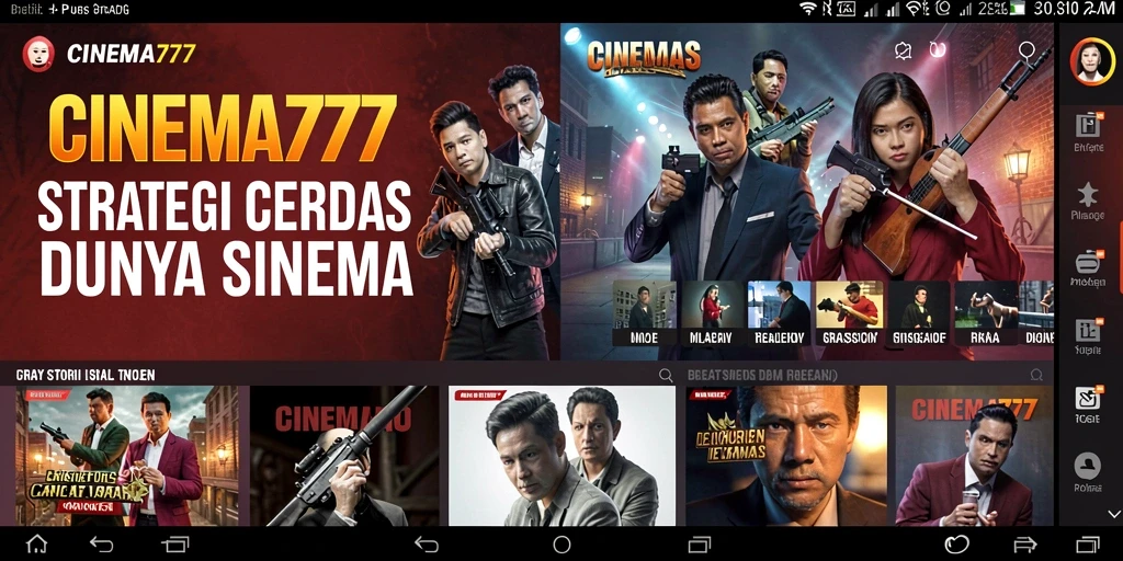 Screenshot gameplay CINEMA777 menampilkan pertempuran strategi yang mendebarkan.
