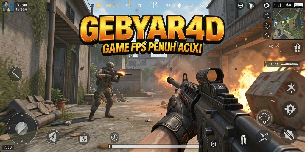 Tampilan menarik dari gameplay GEBYAR4D yang menegangkan.