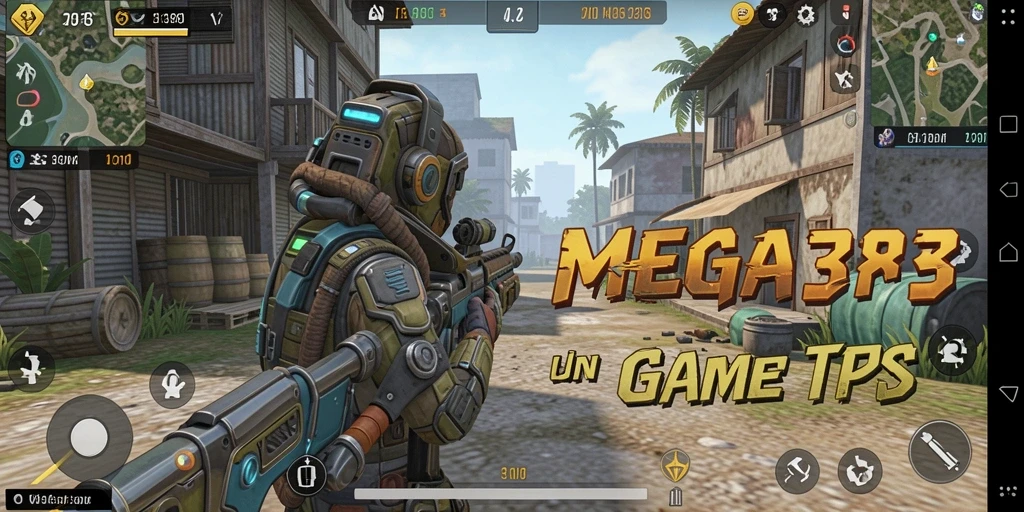 Tampilan utama gameplay TPS MEGA388 yang mendebarkan.