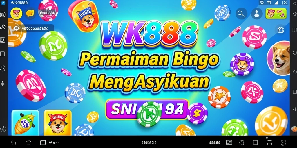 Screenshot gameplay WK888 yang menampilkan keseruan bermain Bingo.