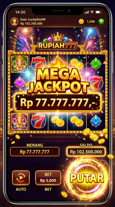 Tampilan antarmuka pengguna rupiah777 yang intuitif.